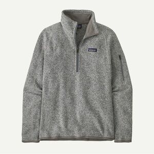 Patagonia Gray Better Sweater Quarter-Zip Fleece
